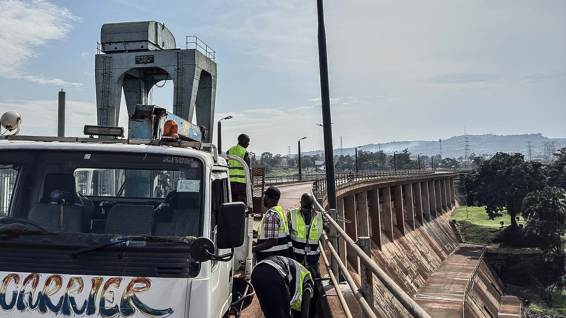 Jinja Bridge Nalubale hydro power plant